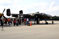 B25 and P51 Military Fly In